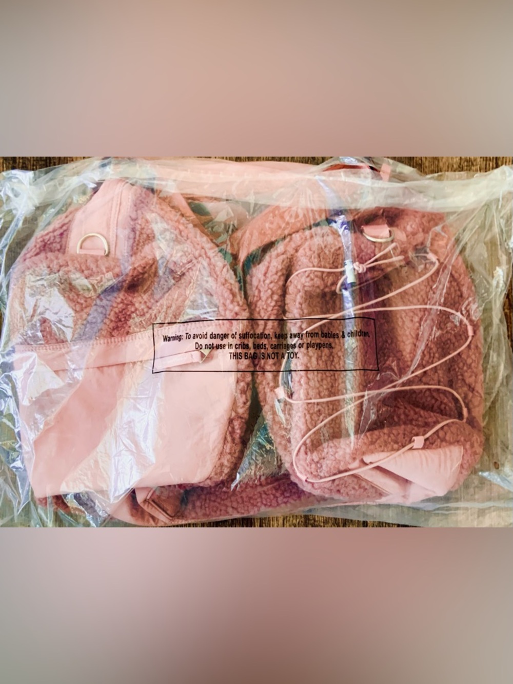 Free People Movement ~ Slopes Sherpa Duffle Bag ~ Gem ~ * NWT - Picture 6 of 8